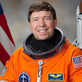 U.S. Astronaut Michael Barrett